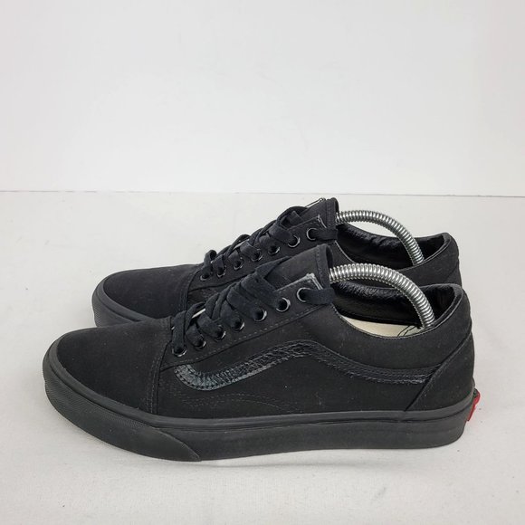Vans Old Skool Low-Top Skateboard Shoes Black US Men's Size 8 Women's Size 9.5 - Picture 2 of 8